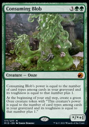 Consuming Blob (Promo Pack) [Innistrad: Midnight Hunt Promos] | The Gaming-Verse