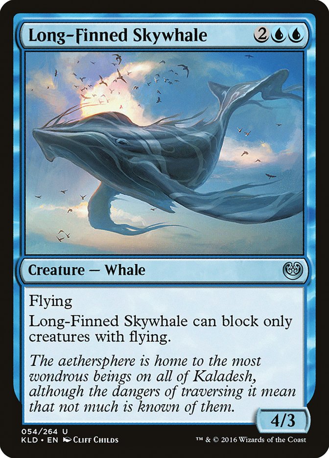 Long-Finned Skywhale [Kaladesh] | The Gaming-Verse