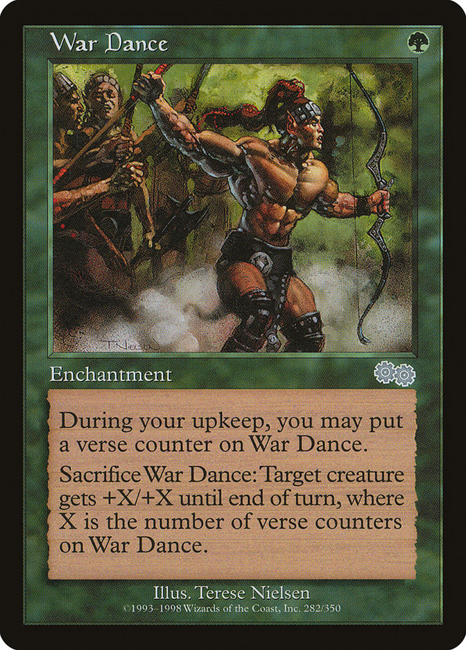 War Dance [Urza's Saga] | The Gaming-Verse