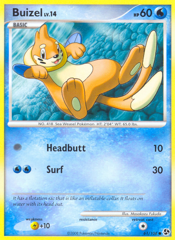 Buizel (61/106) [Diamond & Pearl: Great Encounters] | The Gaming-Verse