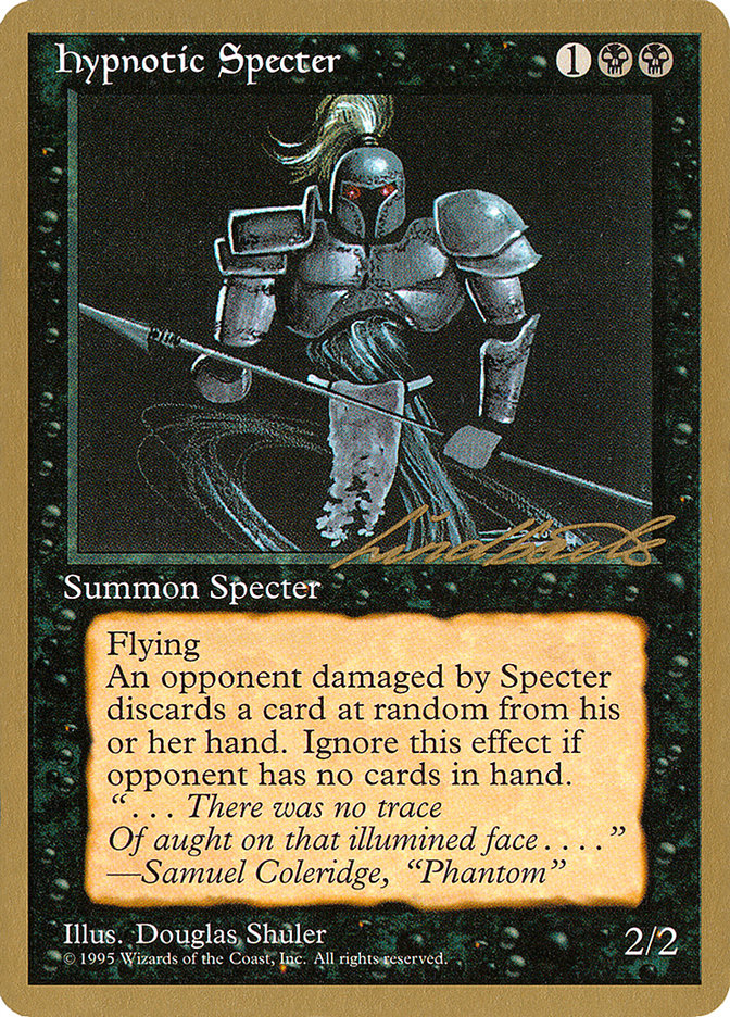 Hypnotic Specter (Leon Lindback) [Pro Tour Collector Set] | The Gaming-Verse