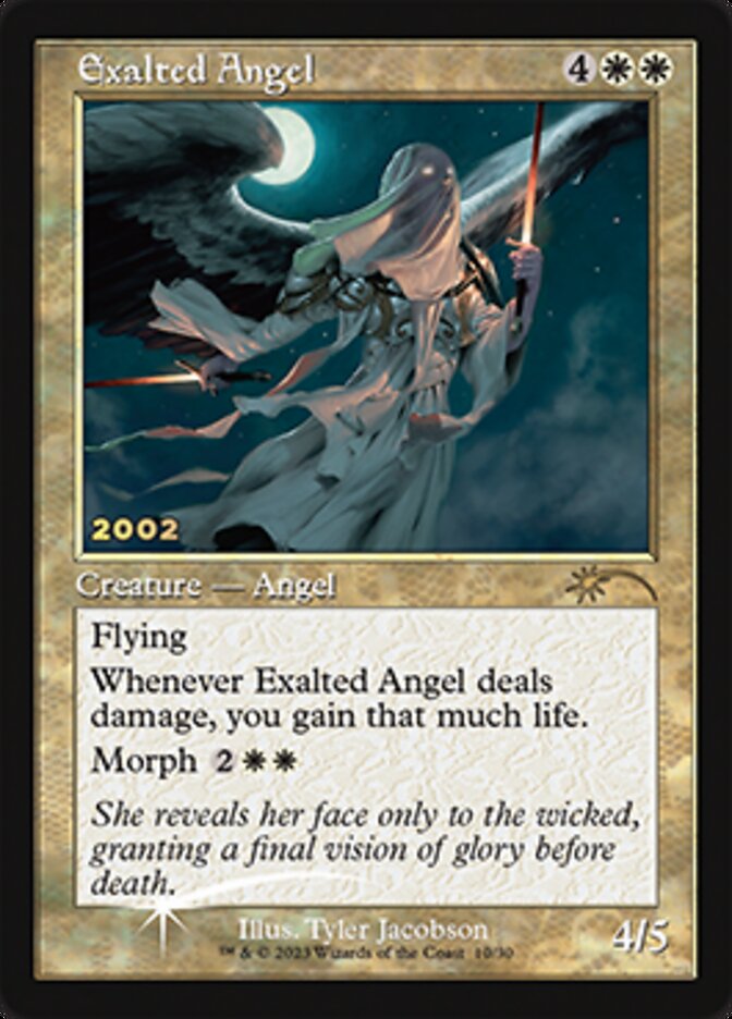 Exalted Angel [30th Anniversary Promos] | The Gaming-Verse