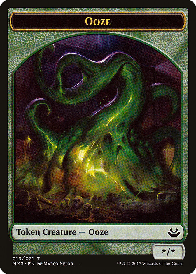 Ooze [Modern Masters 2017 Tokens] | The Gaming-Verse