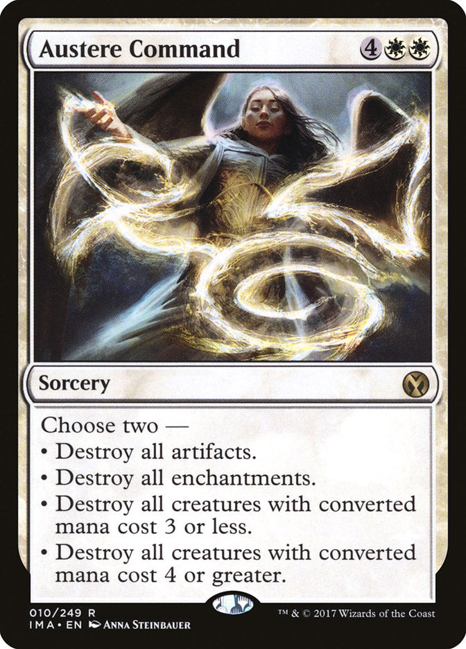 Austere Command [Iconic Masters] | The Gaming-Verse