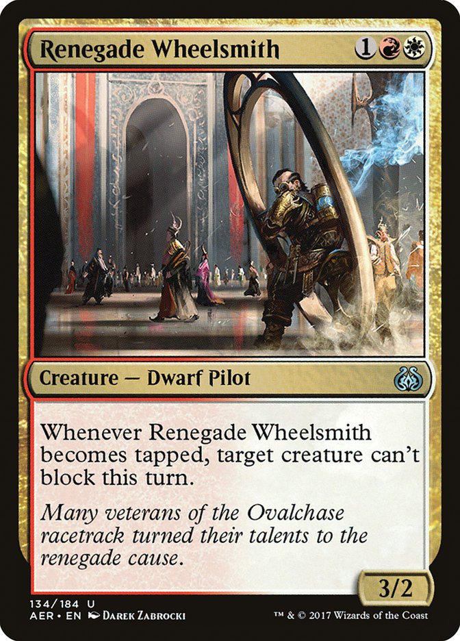 Renegade Wheelsmith [Aether Revolt] | The Gaming-Verse