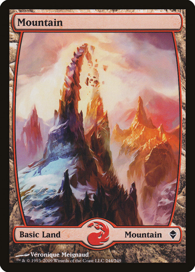 Mountain (244) [Zendikar] | The Gaming-Verse