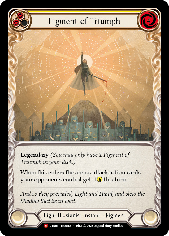 Figment of Triumph // Victoria, Archangel of Triumph [DTD011 //] (Dusk Till Dawn) | The Gaming-Verse