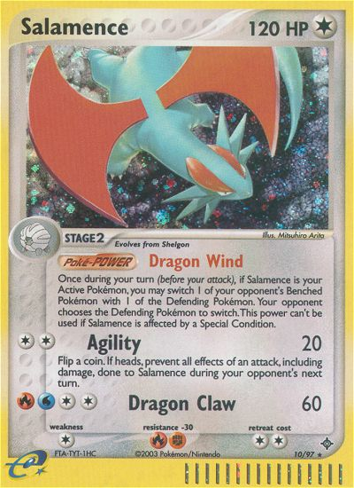 Salamence (10/97) [EX: Dragon] | The Gaming-Verse