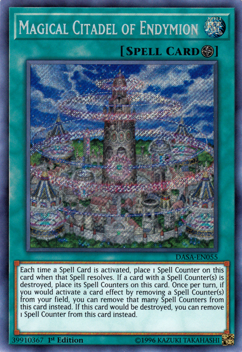 Magical Citadel of Endymion [DASA-EN055] Secret Rare | The Gaming-Verse