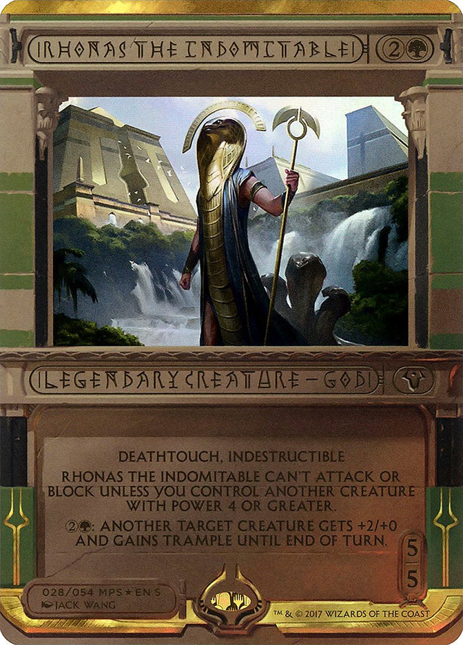 Rhonas the Indomitable (Invocation) [Amonkhet Invocations] | The Gaming-Verse