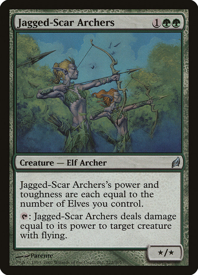 Jagged-Scar Archers [Lorwyn] | The Gaming-Verse