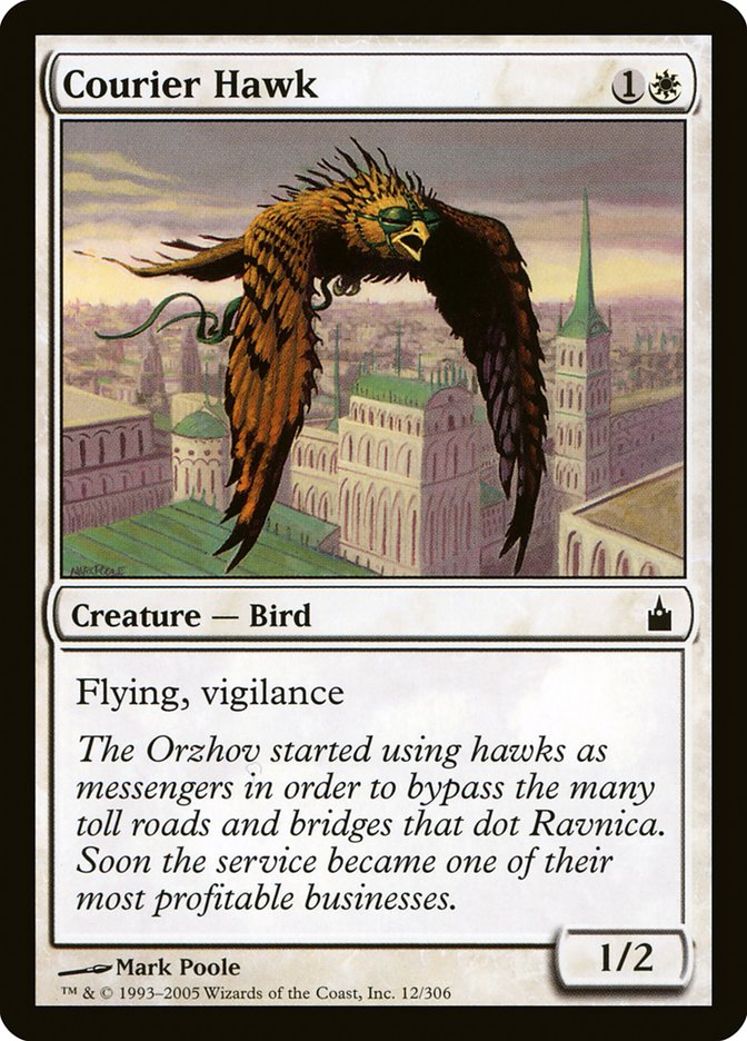 Courier Hawk [Ravnica: City of Guilds] | The Gaming-Verse