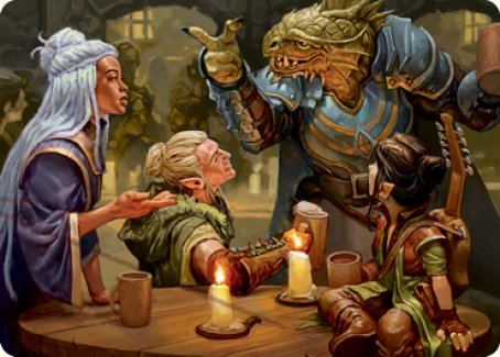 You Meet in a Tavern Art Card [Dungeons & Dragons: Adventures in the Forgotten Realms Art Series] | The Gaming-Verse