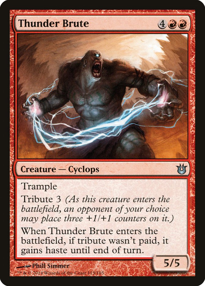 Thunder Brute [Born of the Gods] | The Gaming-Verse