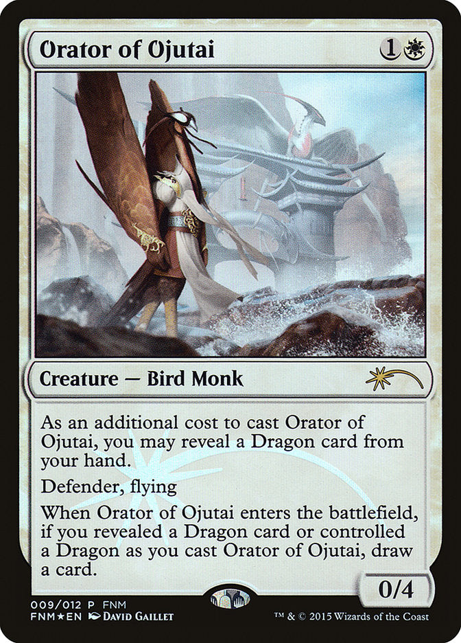 Orator of Ojutai [Friday Night Magic 2015] | The Gaming-Verse