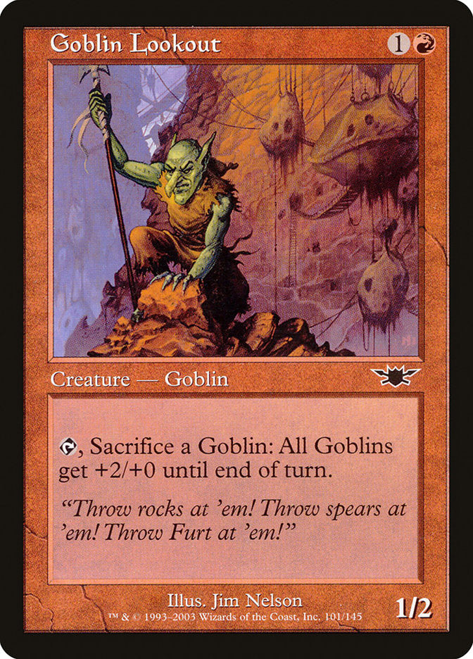 Goblin Lookout [Legions] | The Gaming-Verse