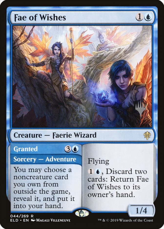 Fae of Wishes // Granted (Promo Pack) [Throne of Eldraine Promos] | The Gaming-Verse