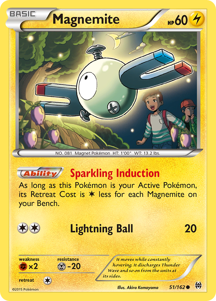 Magnemite (51/162) [XY: BREAKthrough] | The Gaming-Verse