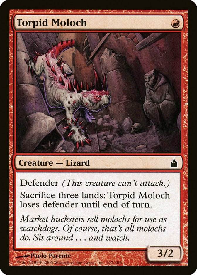 Torpid Moloch [Ravnica: City of Guilds] | The Gaming-Verse