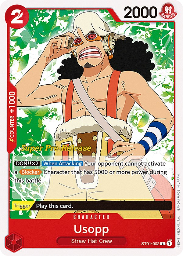 Usopp [Super Pre-Release Starter Deck: Straw Hat Crew] | The Gaming-Verse