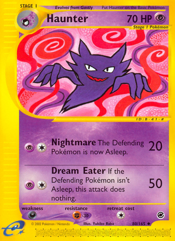 Haunter (80/165) [Expedition: Base Set] | The Gaming-Verse