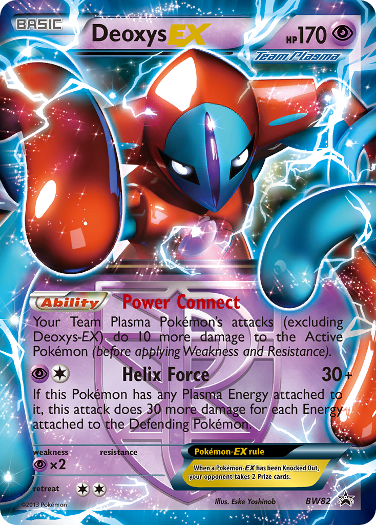 Deoxys EX (BW82) [Black & White: Black Star Promos] | The Gaming-Verse