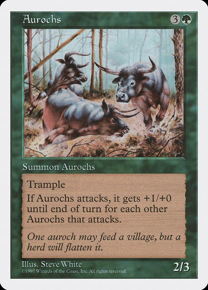 Aurochs [Fifth Edition] | The Gaming-Verse