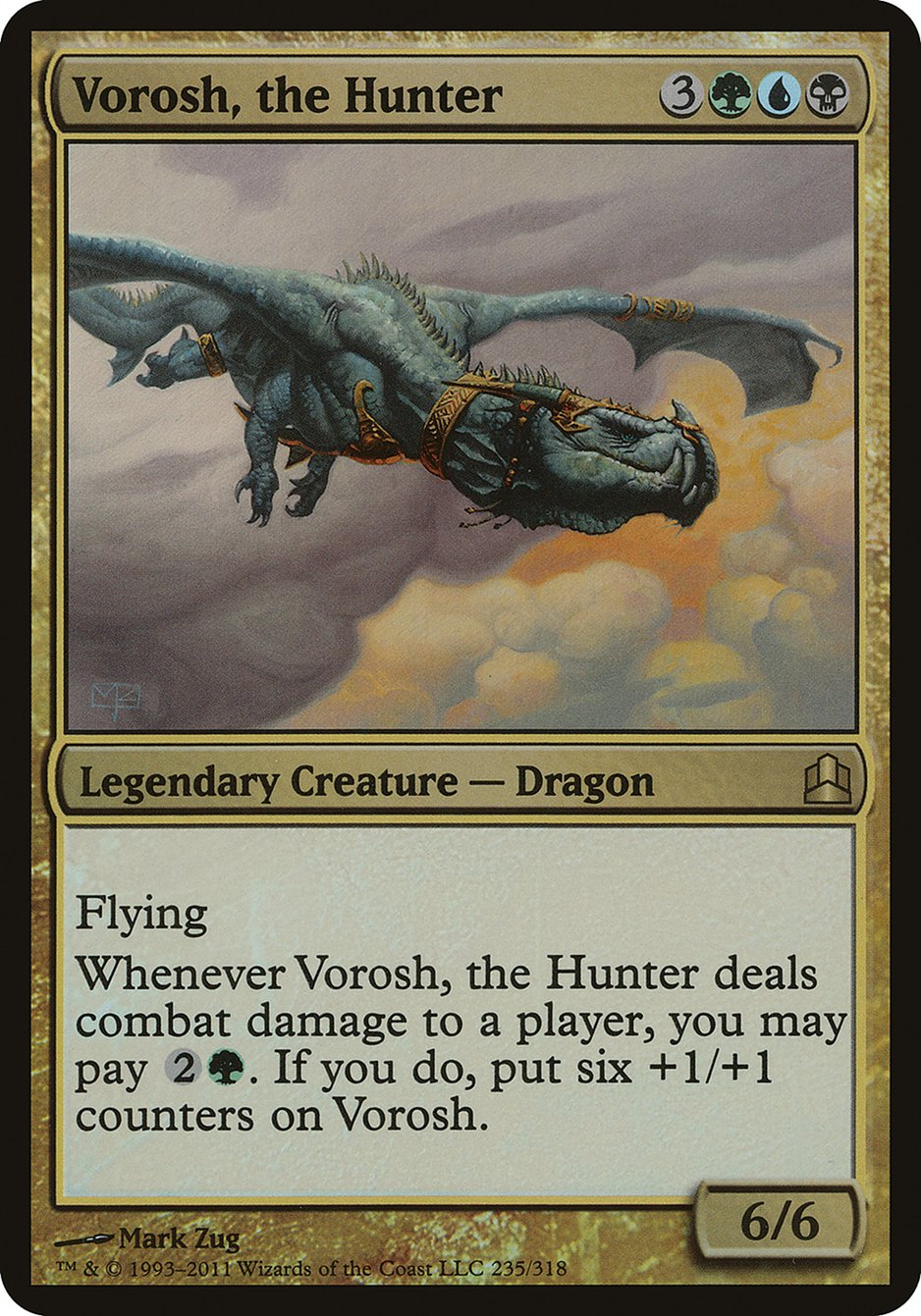 Vorosh, the Hunter (Oversized) [Commander 2011 Oversized] | The Gaming-Verse