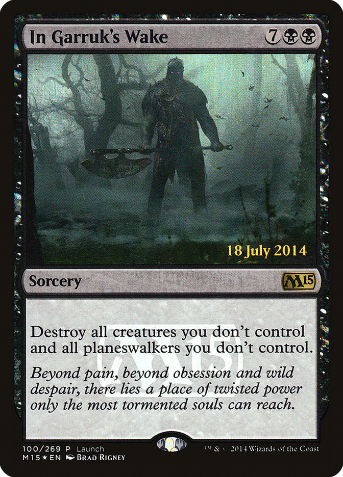 In Garruk's Wake [Magic 2015 Prerelease Promos] | The Gaming-Verse