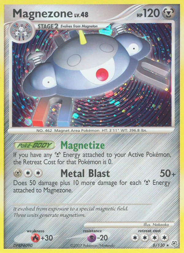 Magnezone (8/130) [Diamond & Pearl: Base Set] | The Gaming-Verse