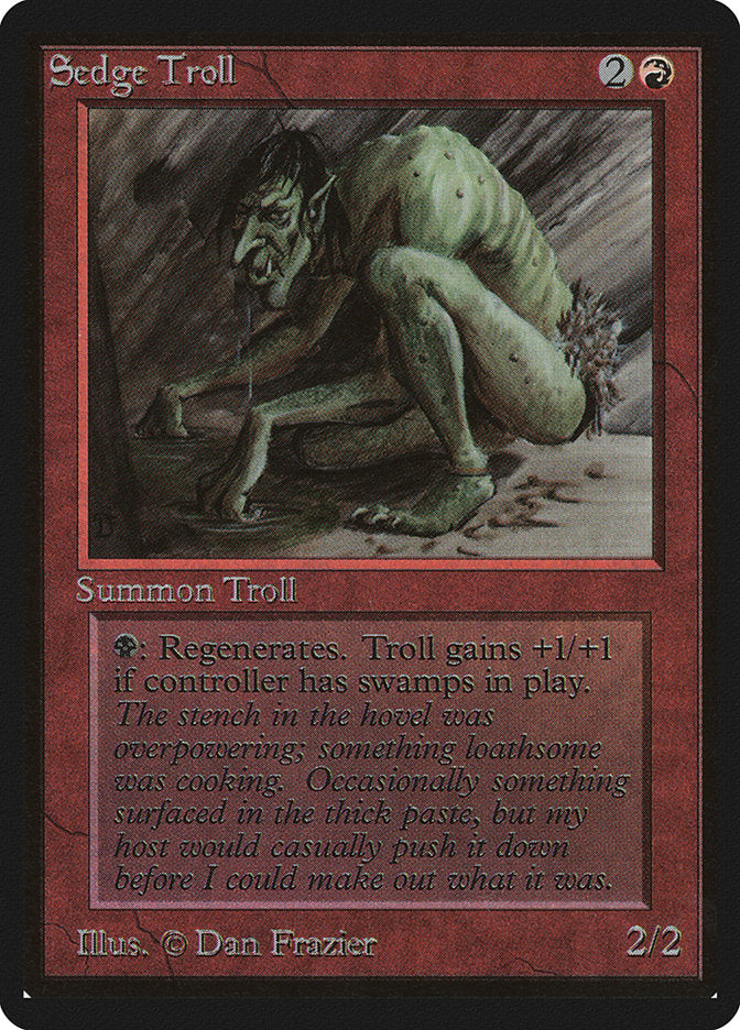 Sedge Troll [Limited Edition Beta] | The Gaming-Verse