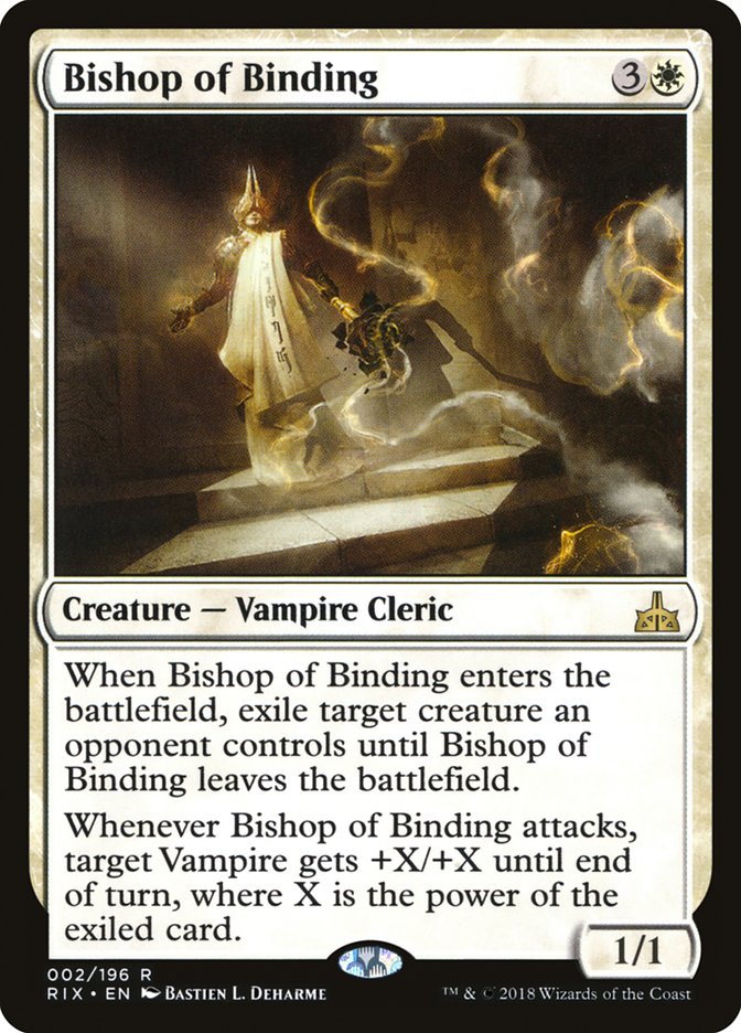 Bishop of Binding [Rivals of Ixalan] | The Gaming-Verse