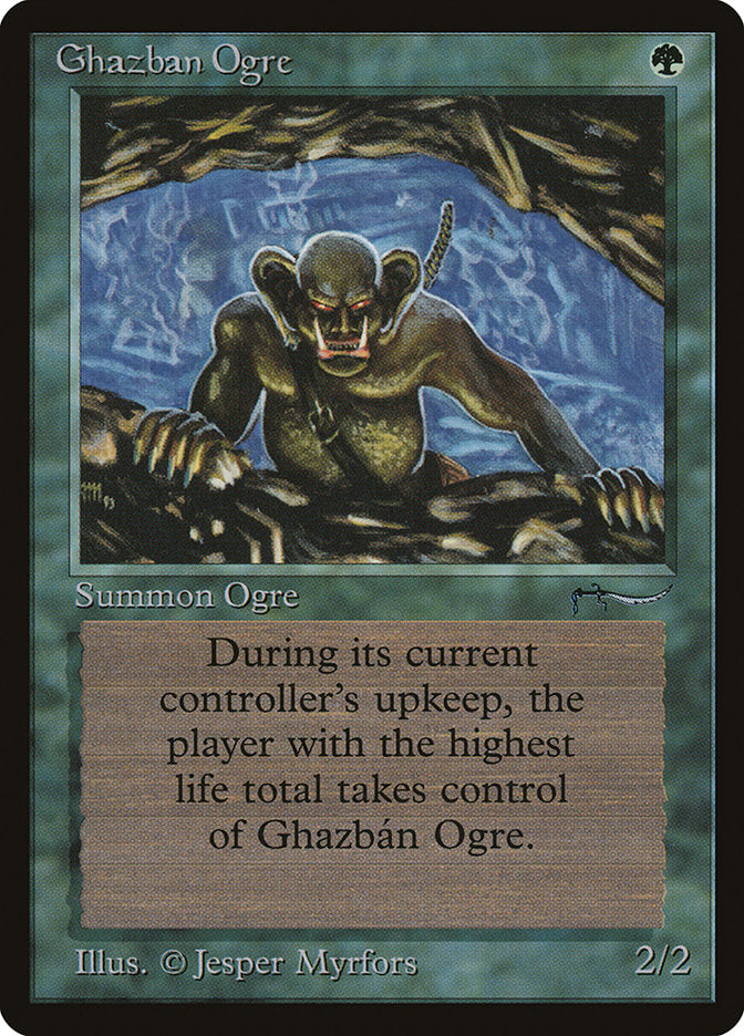 Ghazbán Ogre [Arabian Nights] | The Gaming-Verse