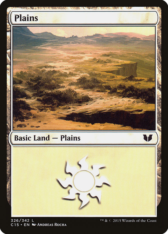 Plains (#326) [Commander 2015] | The Gaming-Verse