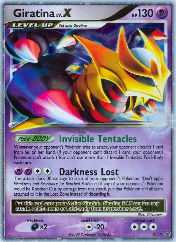 Giratina LV.X (DP38) [Diamond & Pearl: Black Star Promos] | The Gaming-Verse