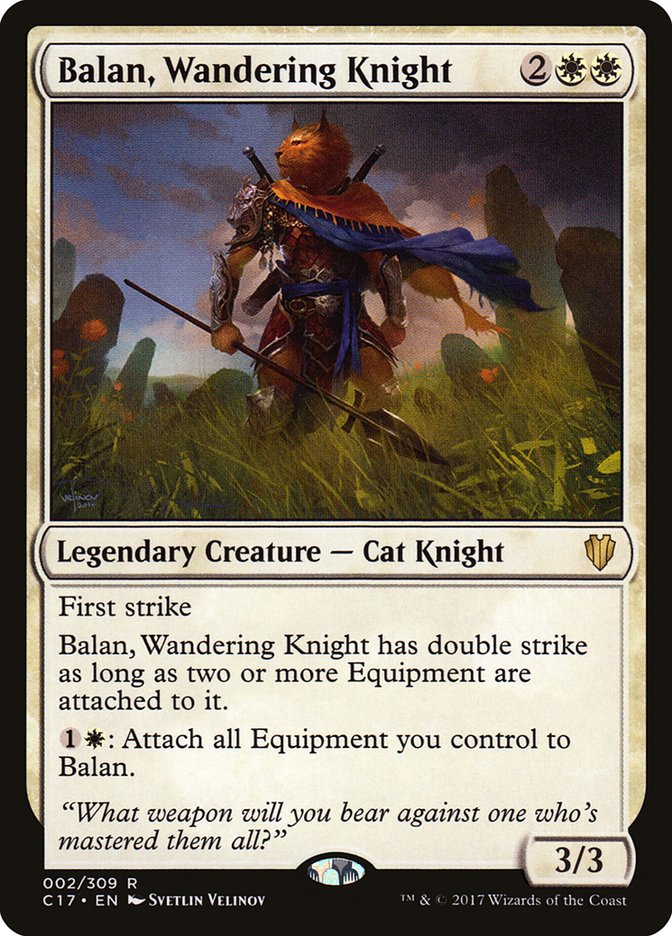 Balan, Wandering Knight [Commander 2017] | The Gaming-Verse