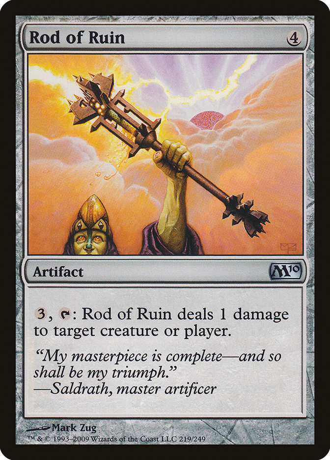 Rod of Ruin [Magic 2010] | The Gaming-Verse