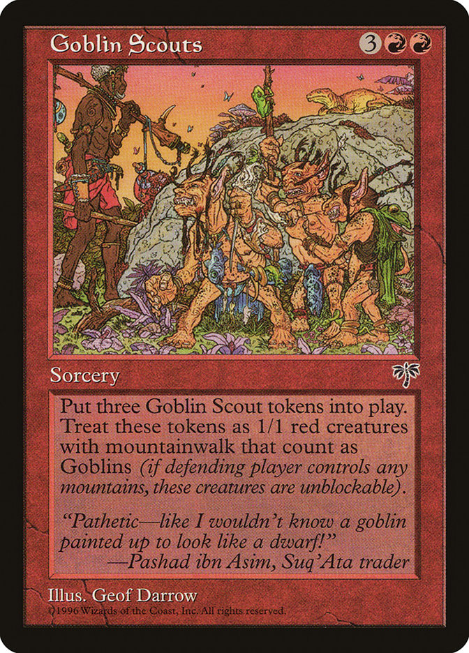 Goblin Scouts [Mirage] | The Gaming-Verse