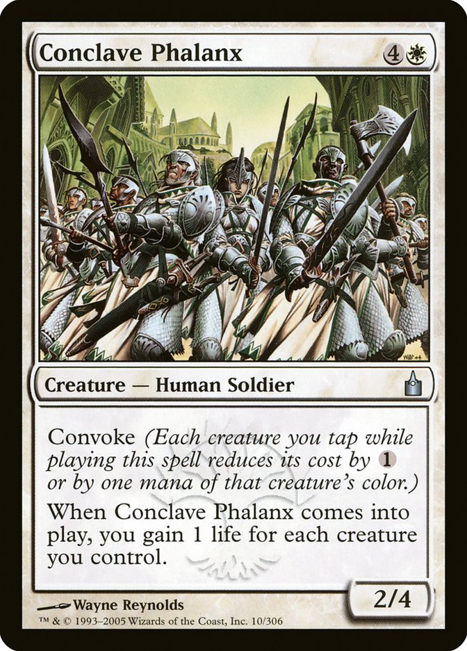 Conclave Phalanx [Ravnica: City of Guilds] | The Gaming-Verse