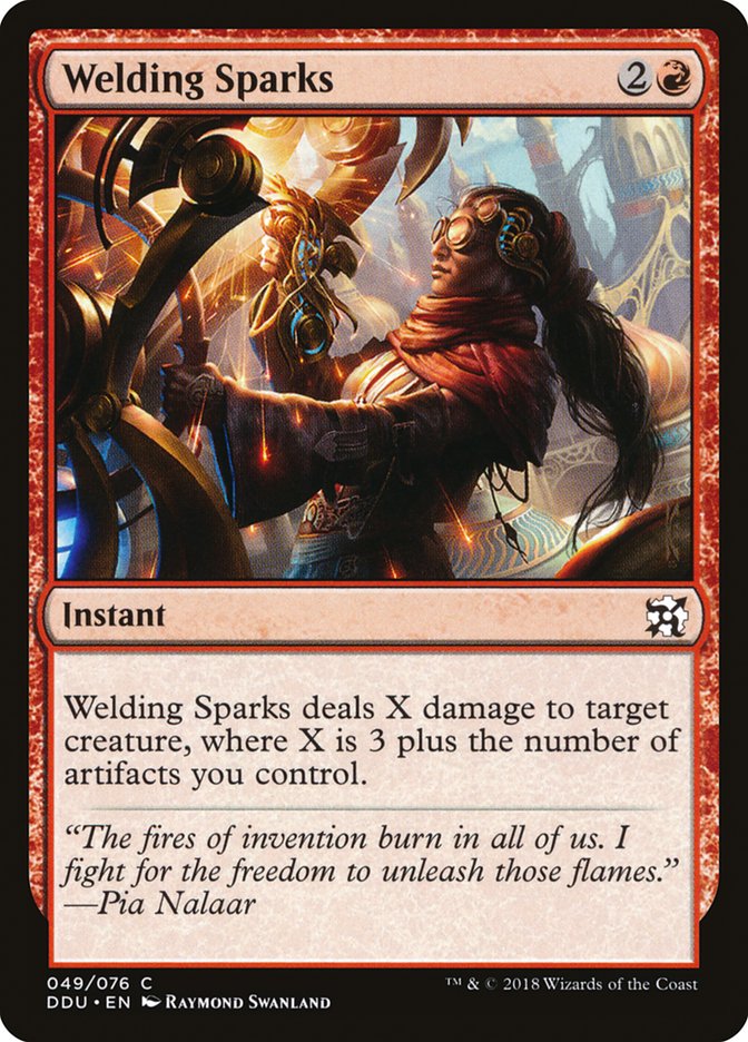 Welding Sparks [Duel Decks: Elves vs. Inventors] | The Gaming-Verse