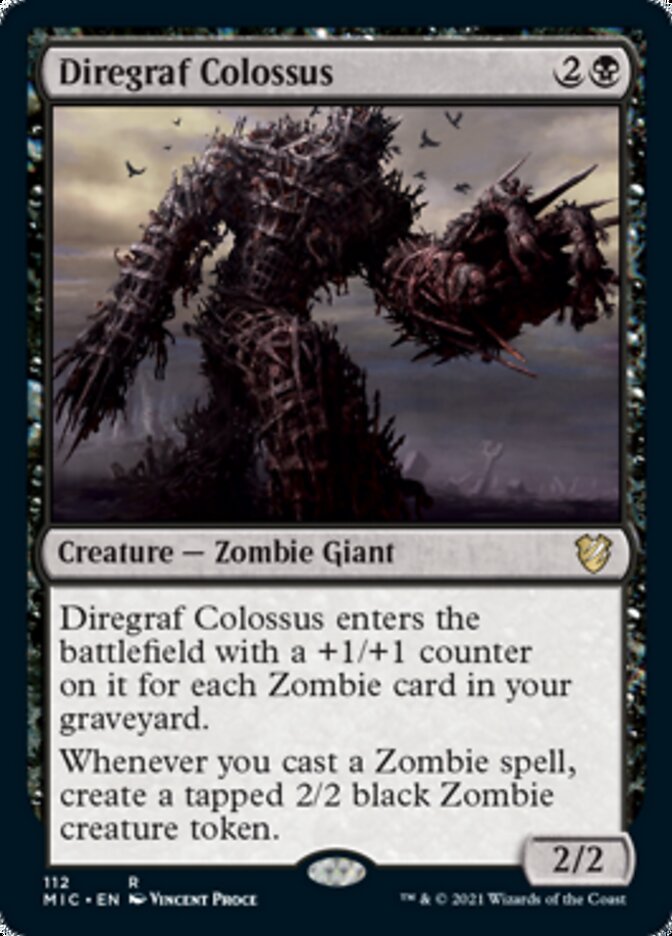 Diregraf Colossus [Innistrad: Midnight Hunt Commander] | The Gaming-Verse