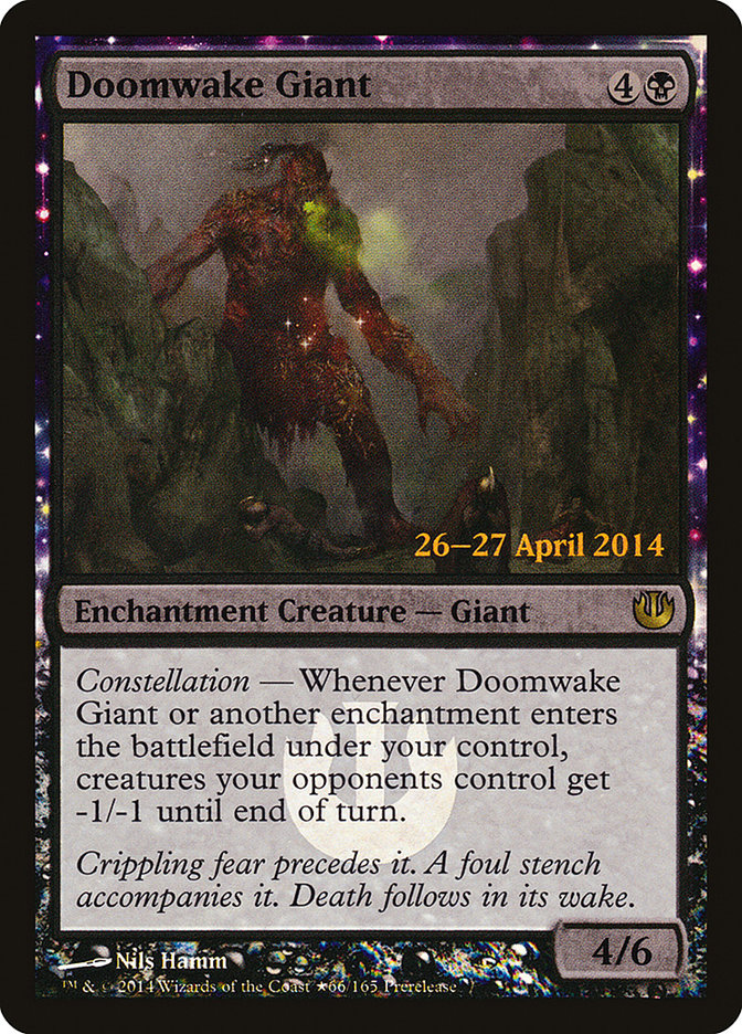 Doomwake Giant  (Prerelease) [Journey into Nyx Prerelease Promos] | The Gaming-Verse