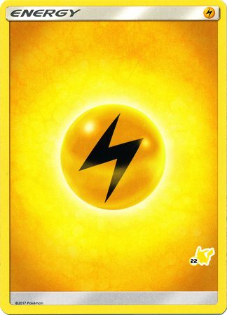 Lightning Energy (Pikachu Stamp #22) [Battle Academy 2020] | The Gaming-Verse