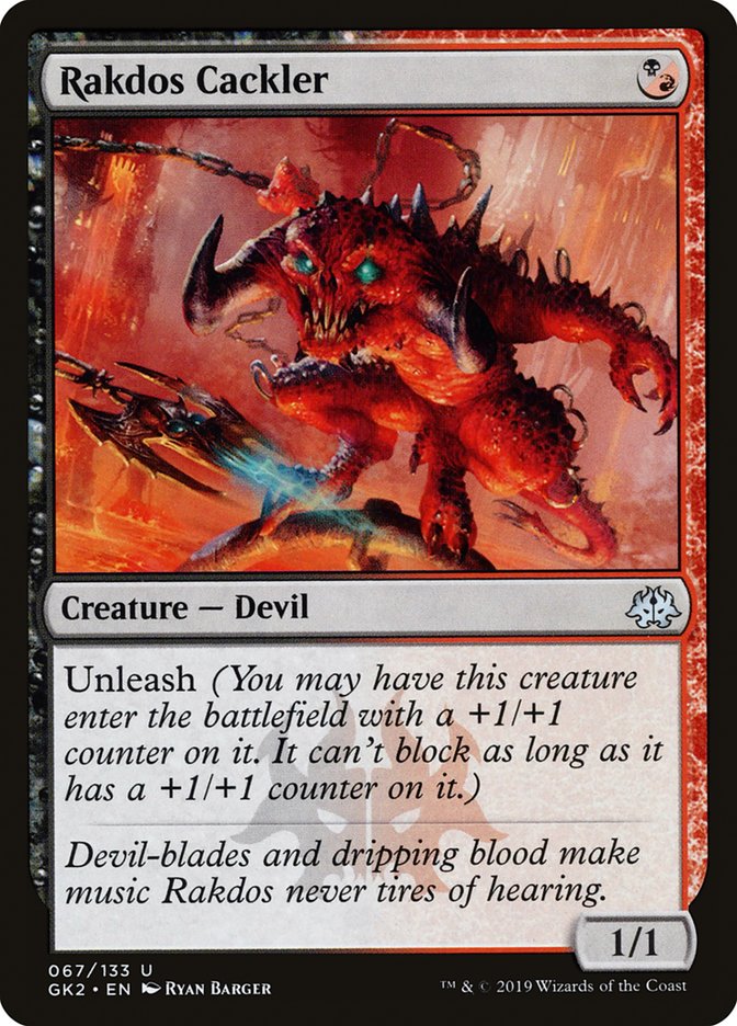 Rakdos Cackler [Ravnica Allegiance Guild Kit] | The Gaming-Verse