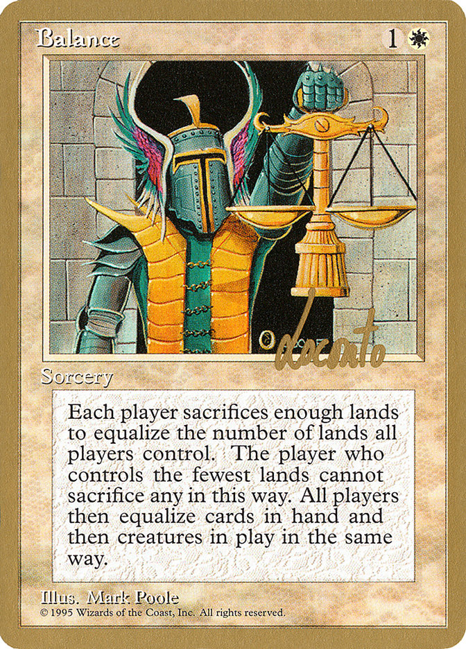 Balance (Michael Loconto) [Pro Tour Collector Set] | The Gaming-Verse