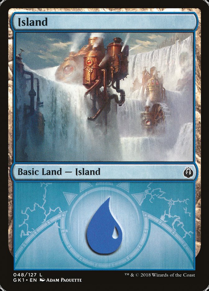 Island (#48) [Guilds of Ravnica Guild Kit] | The Gaming-Verse