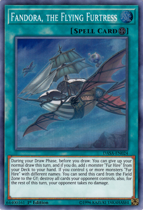 Fandora, the Flying Furtress [DASA-EN024] Super Rare | The Gaming-Verse