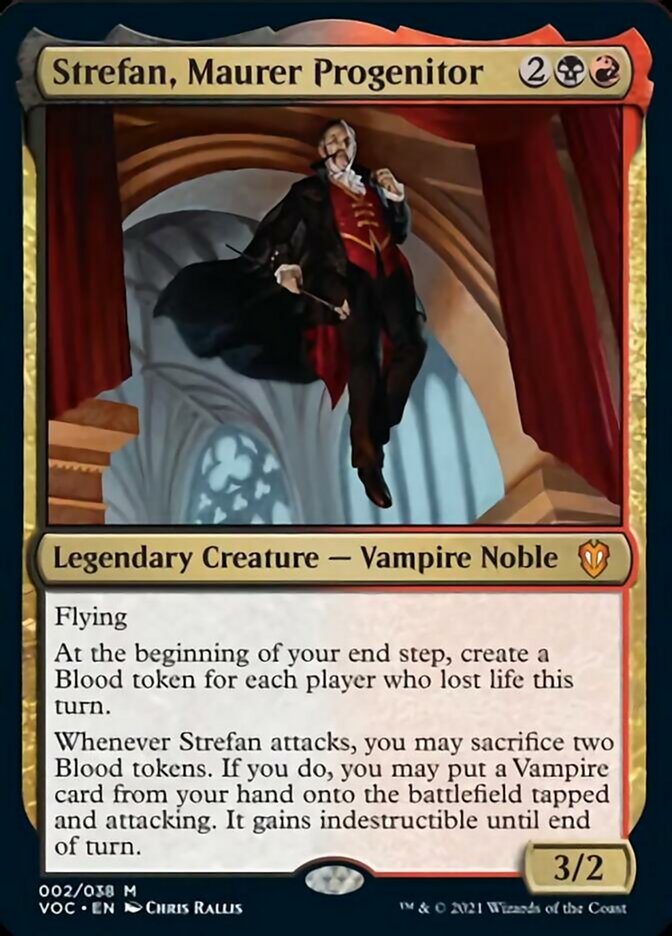 Strefan, Maurer Progenitor (Display Commander) [Innistrad: Crimson Vow Commander] | The Gaming-Verse