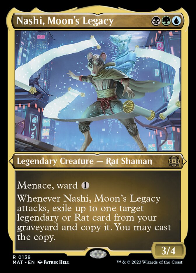 Nashi, Moon's Legacy (Foil Etched) [March of the Machine: The Aftermath] | The Gaming-Verse