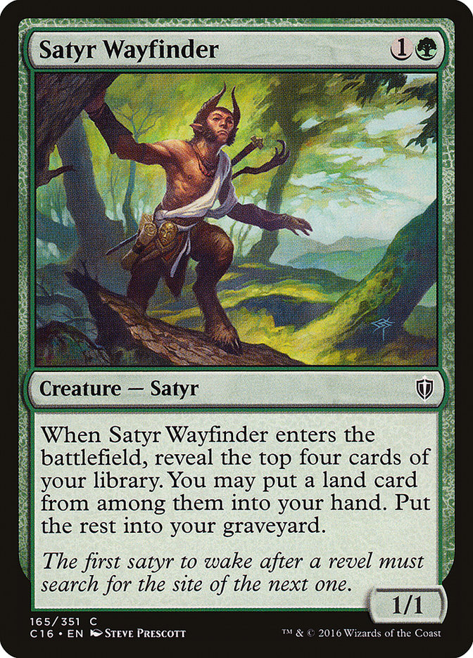 Satyr Wayfinder [Commander 2016] | The Gaming-Verse